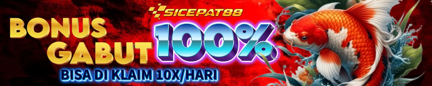 Bonus gabut 100%